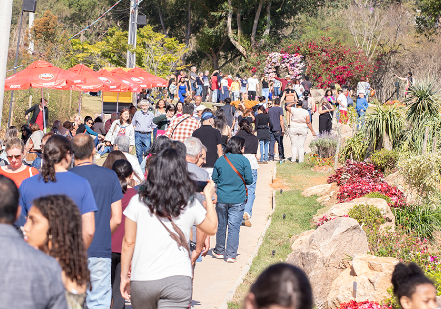 Parque Ecológico de Atibaia, sede atual da festa